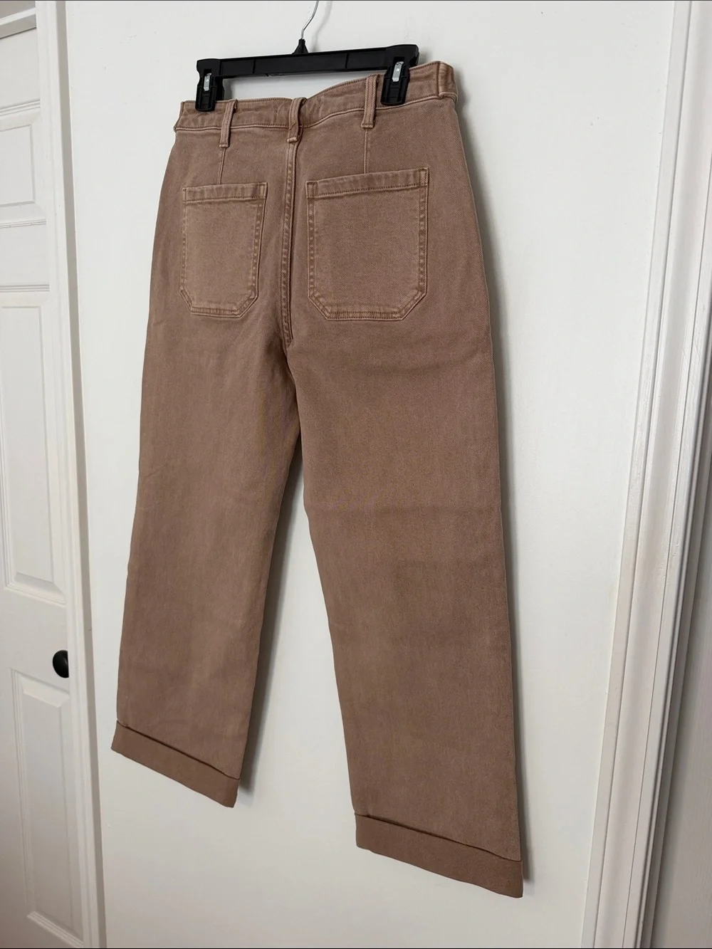 Flying Monkey Carmel High Rise Slim Wide Leg Jeans 28